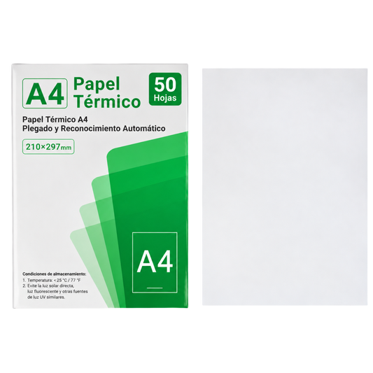 Papel Térmico A4 (50 hojas)